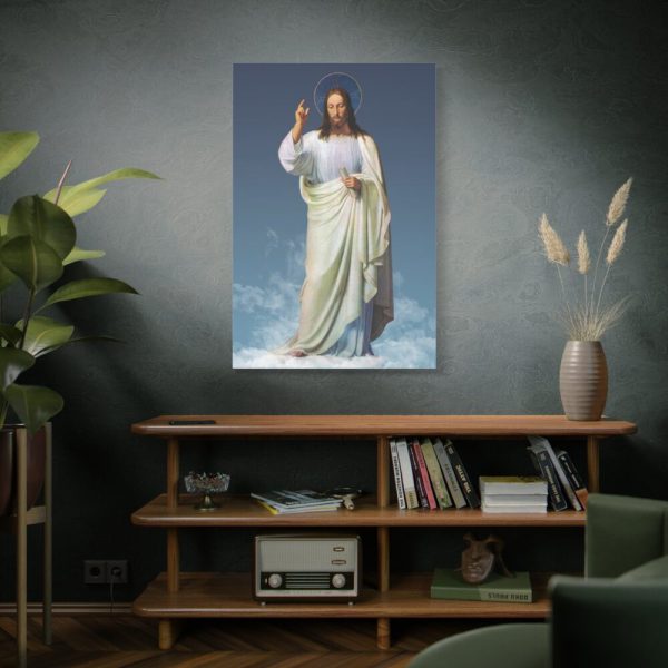 91655-164.jpg Jesus Christ in the Clouds Standard Canvas