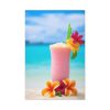 91655-191.jpg Tropical Colorful Drink on the White Sand Beach Standard Canvas