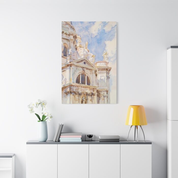 The Salute, Venice by John Singer Sargent Standard Canvas - Image 3