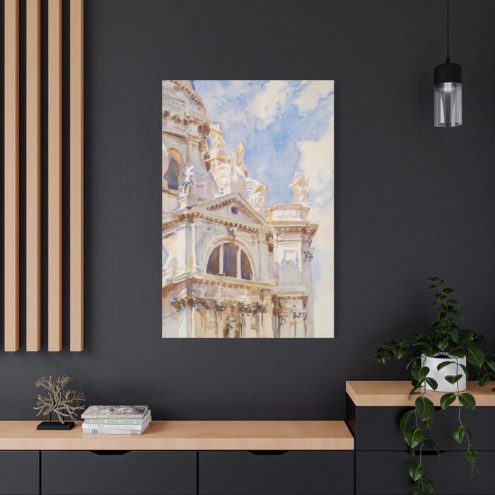The Salute, Venice by John Singer Sargent Standard Canvas - Image 4