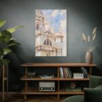 The Salute, Venice by John Singer Sargent Standard Canvas - Image 5
