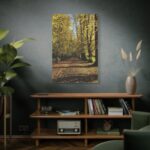 Yellow Fallen Leaves From Trees Standard Canvas - Image 5