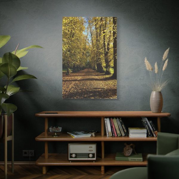 91655-204.jpg Yellow Fallen Leaves From Trees Standard Canvas