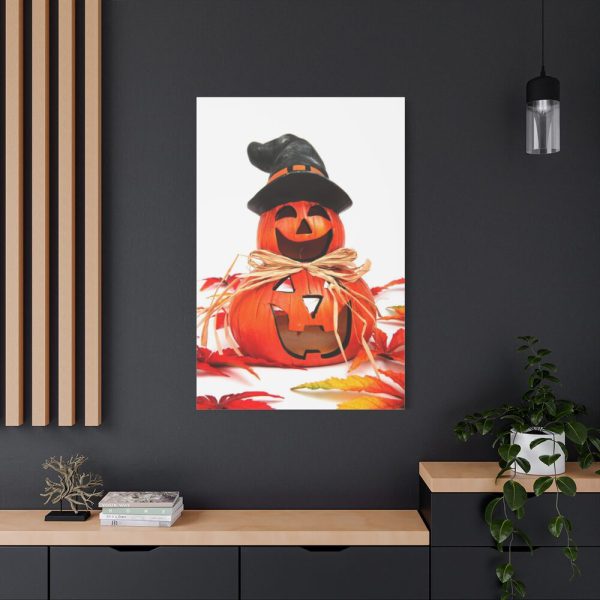 91655-23.jpg Funny Halloween Pumpkin Standard Canvas