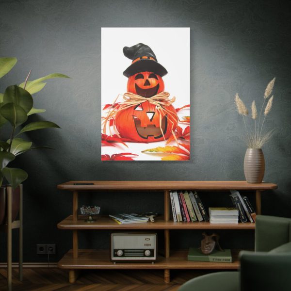 91655-24.jpg Funny Halloween Pumpkin Standard Canvas