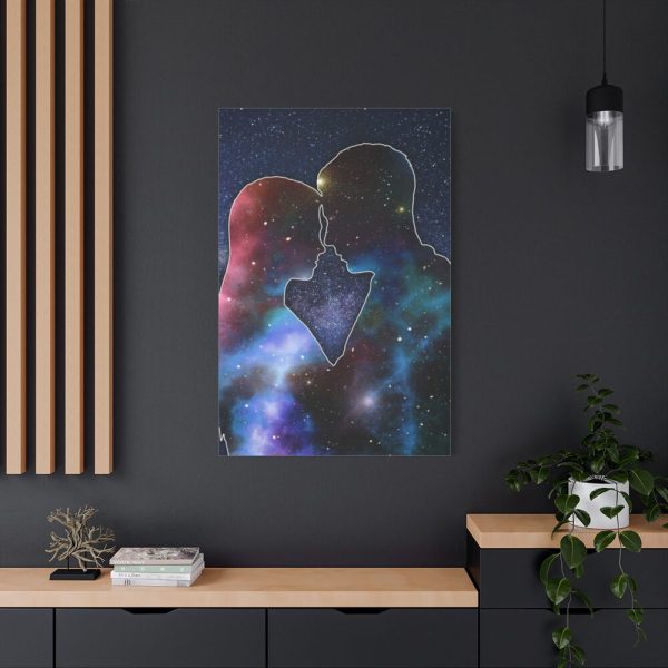91655-28.jpg Couple Love Silhouette Standard Canvas