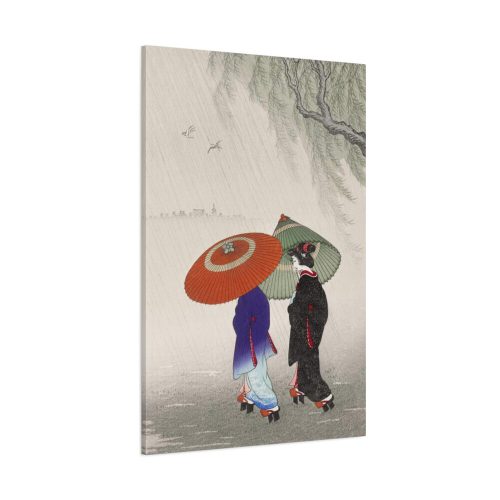 China Woman Geisha Standard Canvas