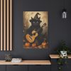 91655-48.jpg Black Cat Musician Poster Standard Canvas