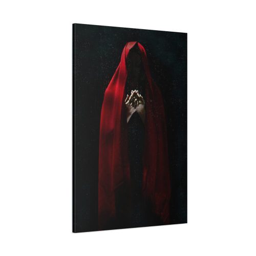 91655-5.jpg Man in Red Cloak Standard Canvas