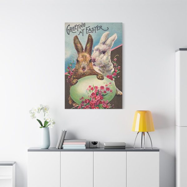 91655-57.jpg Easter Bunny Easter Eggs Standard Canvas