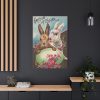 91655-58.jpg Easter Bunny Easter Eggs Standard Canvas