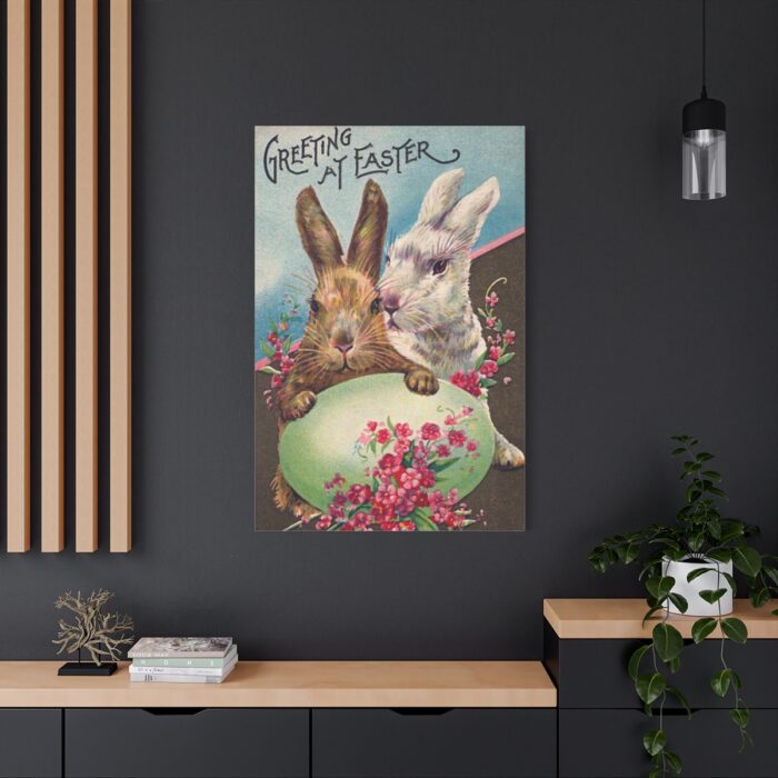 Easter Bunny Easter Eggs Standard Canvas - Image 4