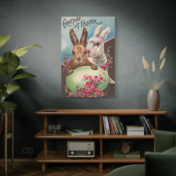 Easter Bunny Easter Eggs Standard Canvas - Image 5