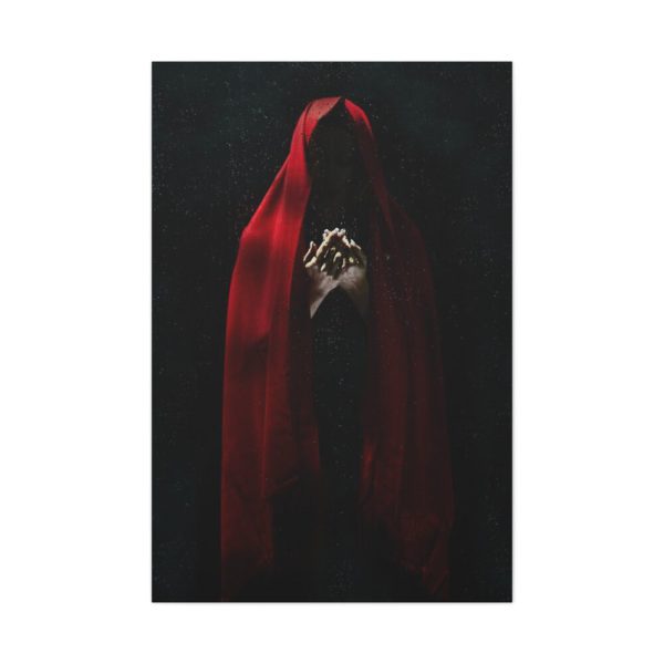 91655-6.jpg Man in Red Cloak Standard Canvas
