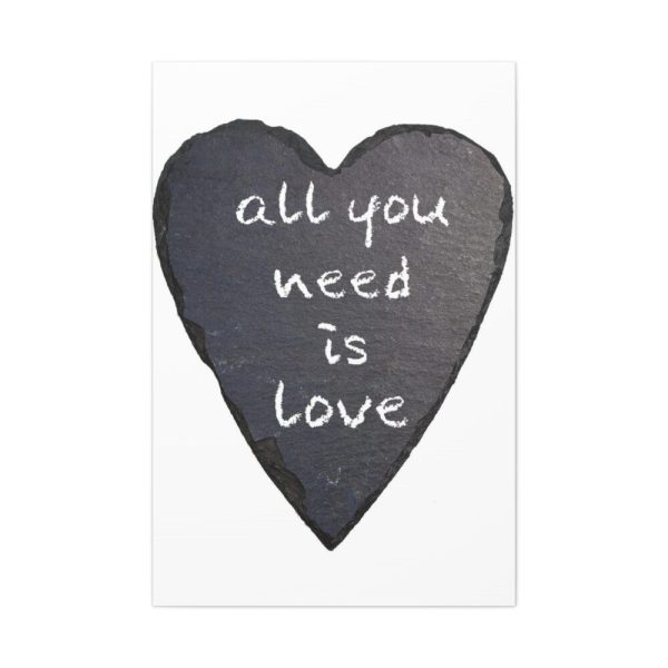 91655.jpg All You Need is Love Standard Canvas