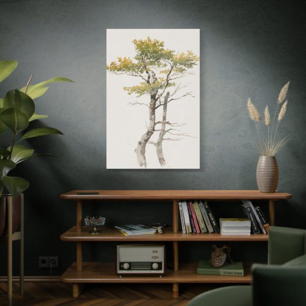 91655-69.jpg Study of Deciduous Tree by Friedrich von Scheidlin Standard Canvas
