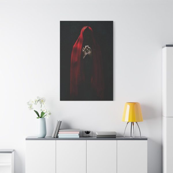 91655-7.jpg Man in Red Cloak Standard Canvas