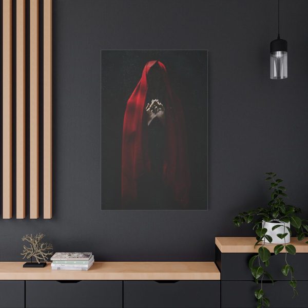 91655-8.jpg Man in Red Cloak Standard Canvas