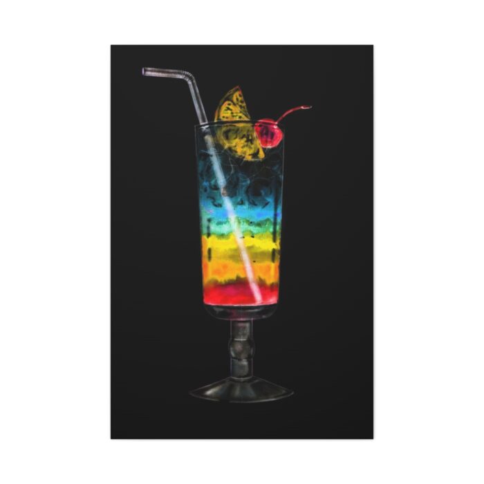 Rainbow Coctail Standard Canvas - Image 2
