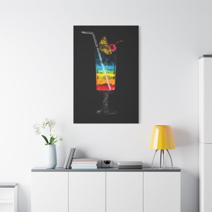 Rainbow Coctail Standard Canvas - Image 3
