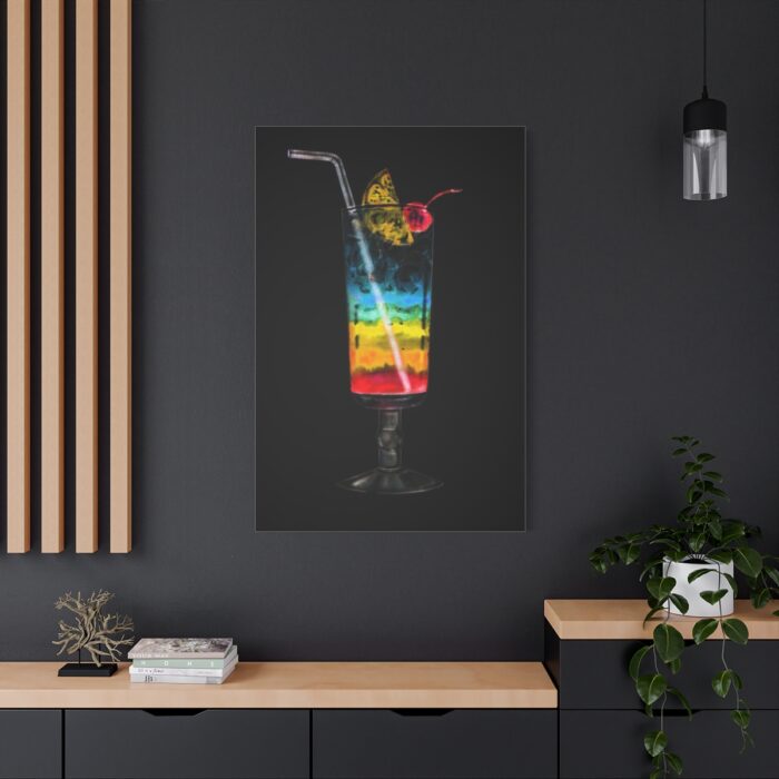 Rainbow Coctail Standard Canvas - Image 4