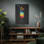Rainbow Coctail Standard Canvas - Image 5