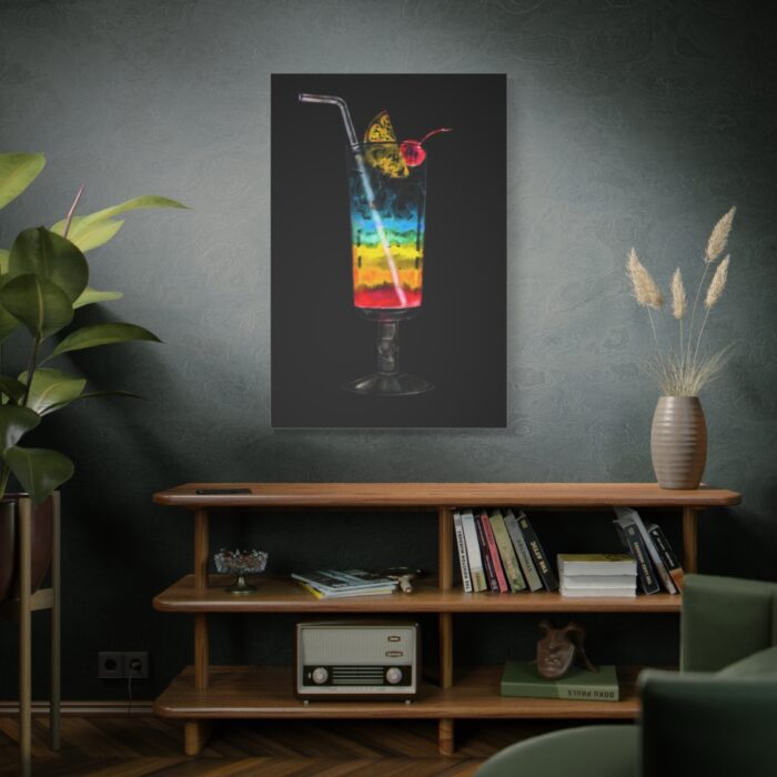 Rainbow Coctail Standard Canvas - Image 5