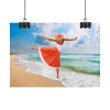 92368-6.jpg Woman Dance Beach Happy Poster