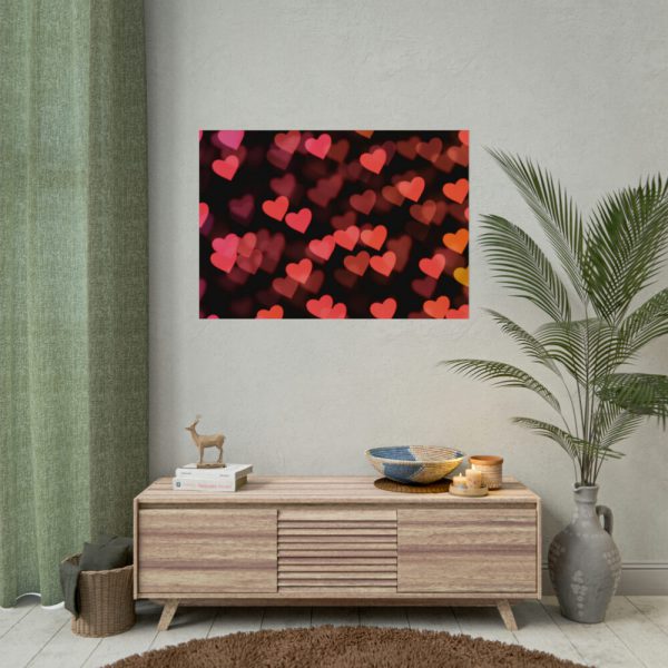 92408-103.jpg Heart Bokeh Poster