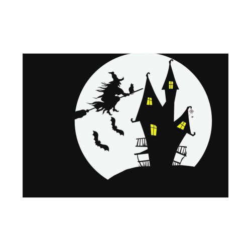 92408-160.jpg Witch Flying in Dark Poster