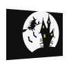 Witch Flying in Dark Poster