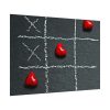 92408-17.jpg Tic Tac Toe Love Heart Poster