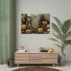 92408-173.jpg Halloween Pumpkins And Skeletons Poster