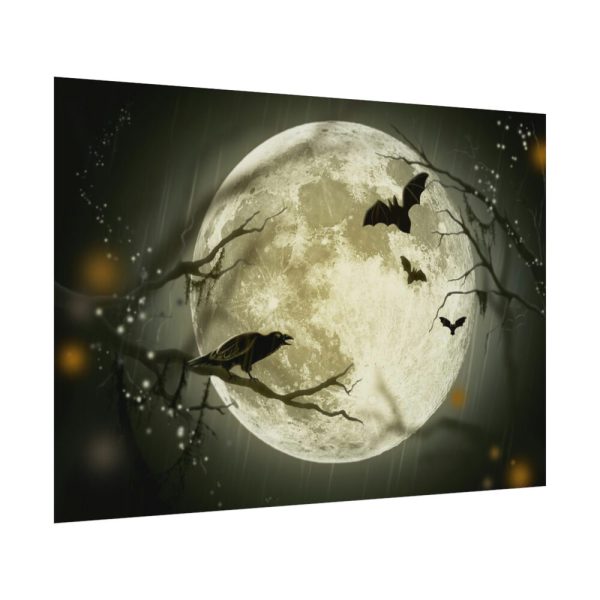 92408-177.jpg Full Moon on Halloween Poster