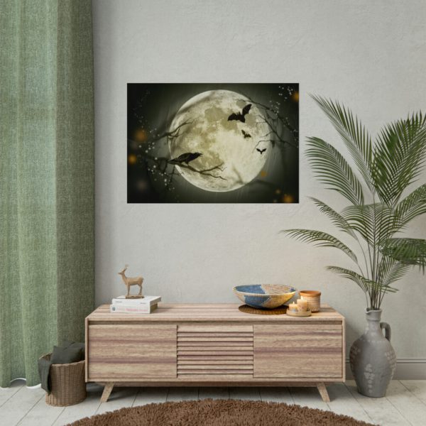 92408-178.jpg Full Moon on Halloween Poster