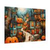 92408-182.jpg Halloween Jack-o-Lantern Village Poster
