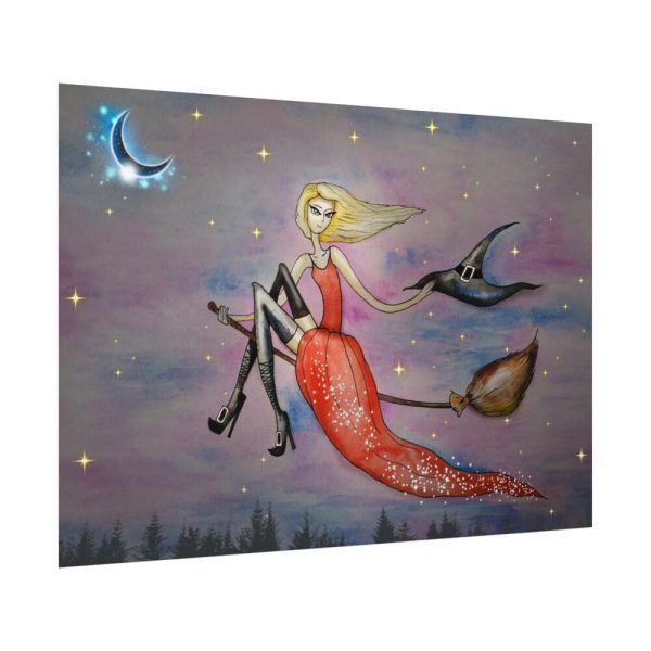 Witch Halloween Poster