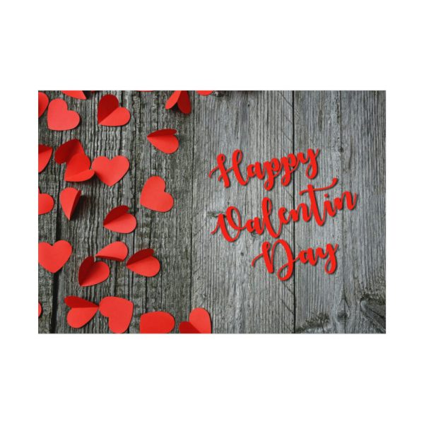 Valentines Day Red Heart Poster