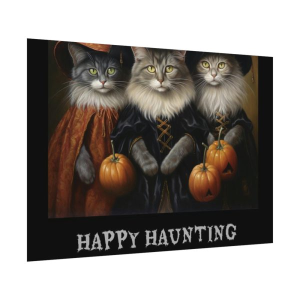 92408-202.jpg Halloween Cats Poster