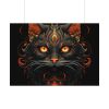 92408-206.jpg Halloween Mystic Black Cat Poster