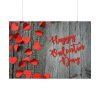 Valentines Day Red Heart Poster