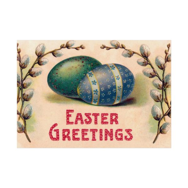 Old Colorful Easter Poster