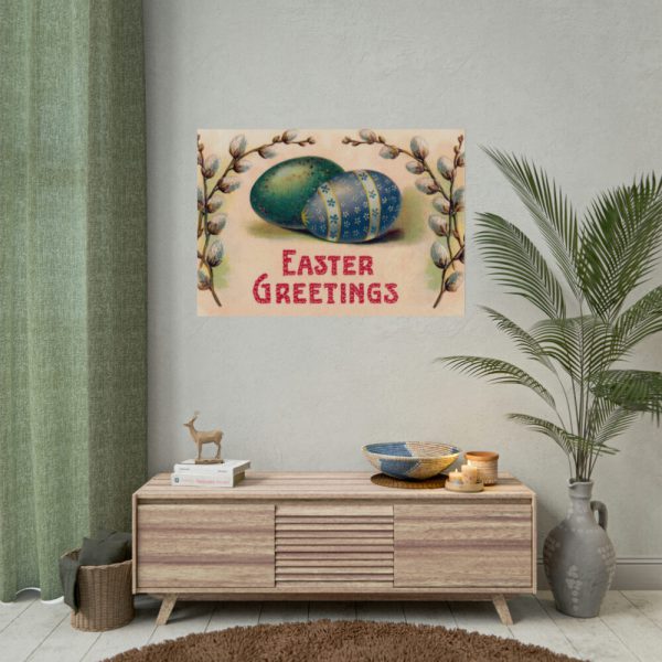 Old Colorful Easter Poster