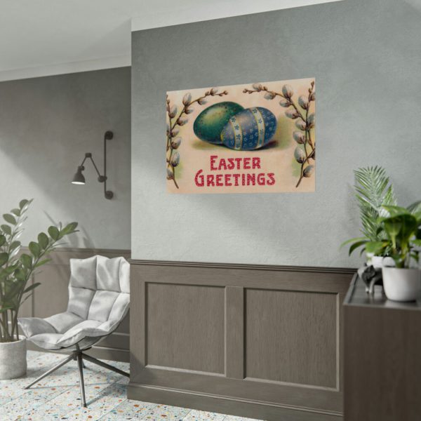 Old Colorful Easter Poster