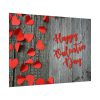 Valentines Day Red Heart Poster
