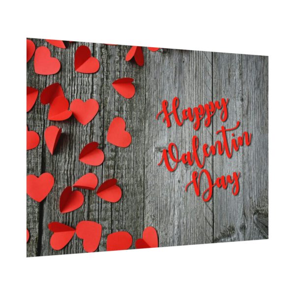 Valentines Day Red Heart Poster