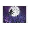 92408-245.jpg Halloween Witch Flying Broom Poster