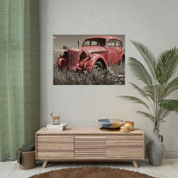92408-3.jpg Car Vintage Red Rusty Poster