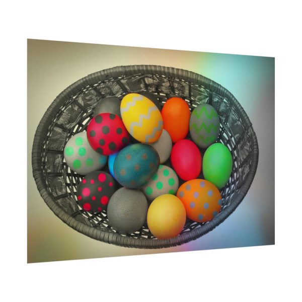 Happy Easter Decoration Poster