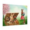 92408-307.jpg Easter Bunny in Basket Poster